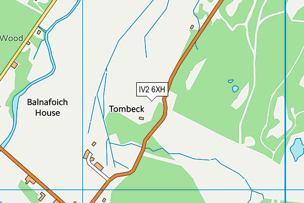 IV2 6XH map - OS VectorMap District (Ordnance Survey) IV2 6XH map - OS VectorMap District (Ordnance Survey)