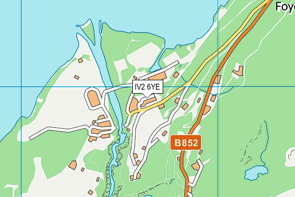 IV2 6YE map - OS VectorMap District (Ordnance Survey) IV2 6YE map - OS VectorMap District (Ordnance Survey)