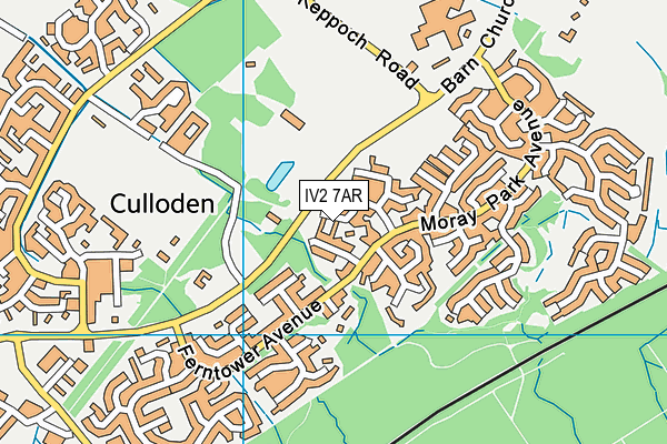 IV2 7AR map - OS VectorMap District (Ordnance Survey) IV2 7AR map - OS VectorMap District (Ordnance Survey)