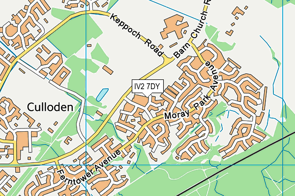 IV2 7DY map - OS VectorMap District (Ordnance Survey) IV2 7DY map - OS VectorMap District (Ordnance Survey)