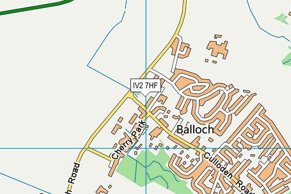 IV2 7HF map - OS VectorMap District (Ordnance Survey) IV2 7HF map - OS VectorMap District (Ordnance Survey)
