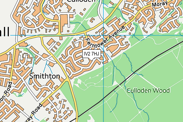 IV2 7HJ map - OS VectorMap District (Ordnance Survey) IV2 7HJ map - OS VectorMap District (Ordnance Survey)
