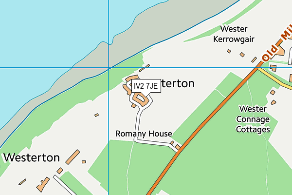 IV2 7JE map - OS VectorMap District (Ordnance Survey) IV2 7JE map - OS VectorMap District (Ordnance Survey)