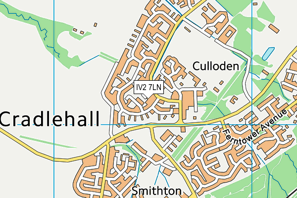 IV2 7LN map - OS VectorMap District (Ordnance Survey) IV2 7LN map - OS VectorMap District (Ordnance Survey)