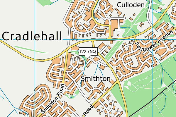 IV2 7NQ map - OS VectorMap District (Ordnance Survey) IV2 7NQ map - OS VectorMap District (Ordnance Survey)