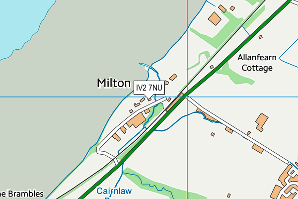 IV2 7NU map - OS VectorMap District (Ordnance Survey) IV2 7NU map - OS VectorMap District (Ordnance Survey)