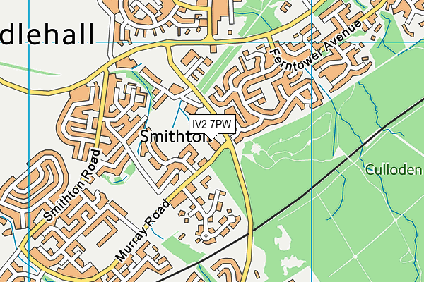 IV2 7PW map - OS VectorMap District (Ordnance Survey) IV2 7PW map - OS VectorMap District (Ordnance Survey)