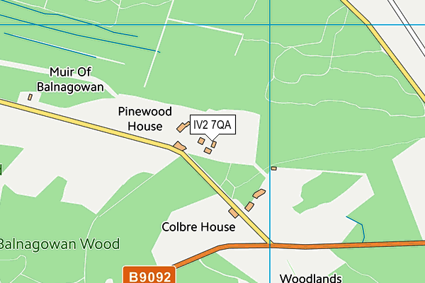 IV2 7QA map - OS VectorMap District (Ordnance Survey) IV2 7QA map - OS VectorMap District (Ordnance Survey)