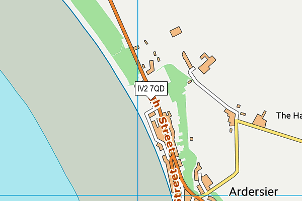 IV2 7QD map - OS VectorMap District (Ordnance Survey) IV2 7QD map - OS VectorMap District (Ordnance Survey)
