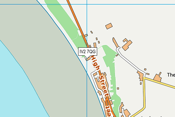 IV2 7QG map - OS VectorMap District (Ordnance Survey) IV2 7QG map - OS VectorMap District (Ordnance Survey)