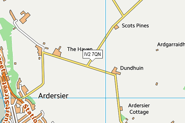 IV2 7QN map - OS VectorMap District (Ordnance Survey) IV2 7QN map - OS VectorMap District (Ordnance Survey)
