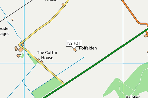 IV2 7QT map - OS VectorMap District (Ordnance Survey) IV2 7QT map - OS VectorMap District (Ordnance Survey)