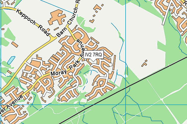 IV2 7RQ map - OS VectorMap District (Ordnance Survey) IV2 7RQ map - OS VectorMap District (Ordnance Survey)