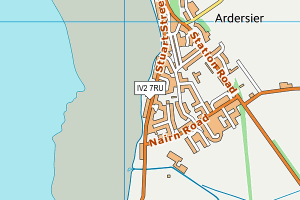 IV2 7RU map - OS VectorMap District (Ordnance Survey) IV2 7RU map - OS VectorMap District (Ordnance Survey)