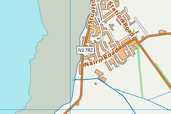 IV2 7RZ map - OS VectorMap District (Ordnance Survey) IV2 7RZ map - OS VectorMap District (Ordnance Survey)