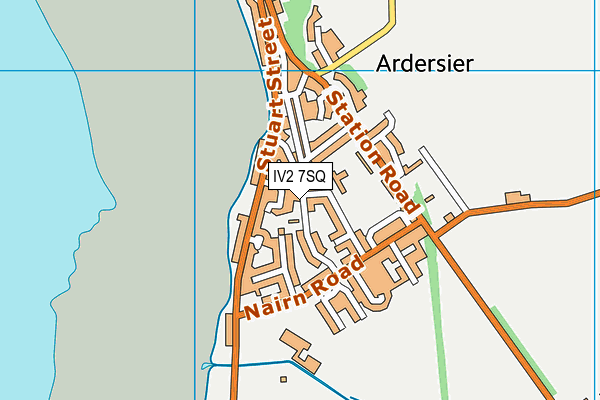 IV2 7SQ map - OS VectorMap District (Ordnance Survey) IV2 7SQ map - OS VectorMap District (Ordnance Survey)
