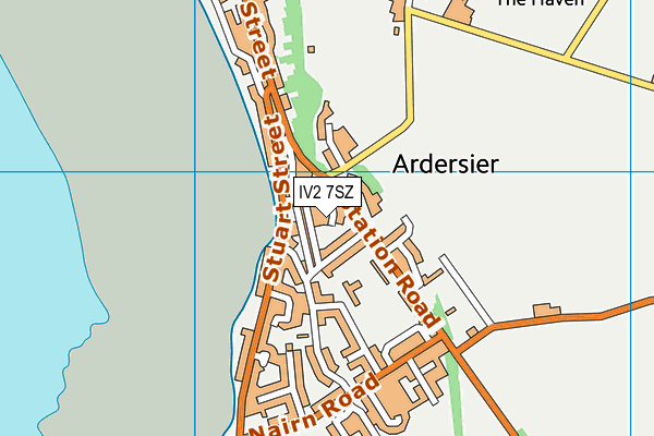 IV2 7SZ map - OS VectorMap District (Ordnance Survey) IV2 7SZ map - OS VectorMap District (Ordnance Survey)