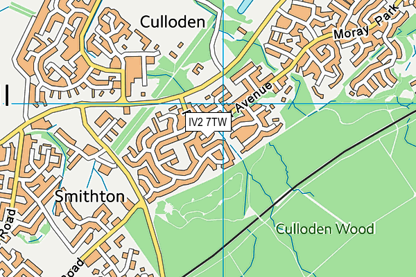 IV2 7TW map - OS VectorMap District (Ordnance Survey) IV2 7TW map - OS VectorMap District (Ordnance Survey)