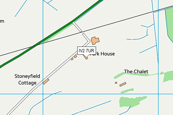 IV2 7UR map - OS VectorMap District (Ordnance Survey) IV2 7UR map - OS VectorMap District (Ordnance Survey)