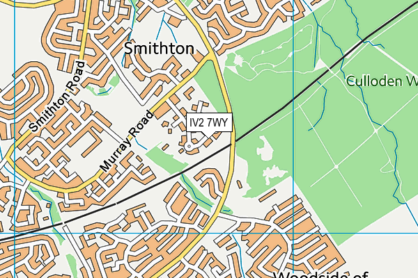 IV2 7WY map - OS VectorMap District (Ordnance Survey) IV2 7WY map - OS VectorMap District (Ordnance Survey)