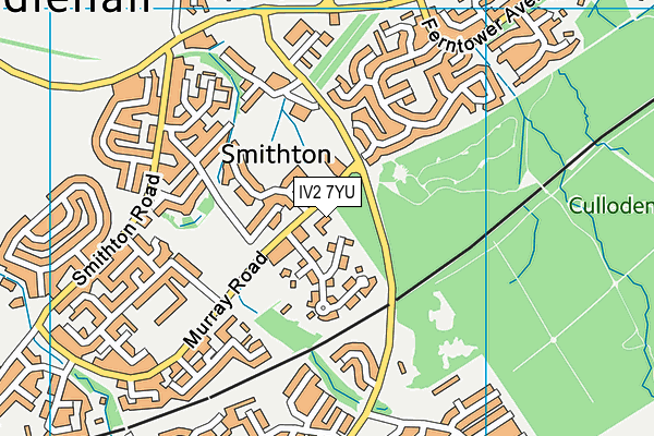 IV2 7YU map - OS VectorMap District (Ordnance Survey) IV2 7YU map - OS VectorMap District (Ordnance Survey)