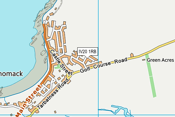 IV20 1RB map - OS VectorMap District (Ordnance Survey) IV20 1RB map - OS VectorMap District (Ordnance Survey)