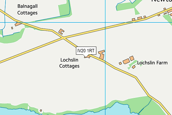 IV20 1RT map - OS VectorMap District (Ordnance Survey) IV20 1RT map - OS VectorMap District (Ordnance Survey)