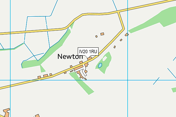 IV20 1RU map - OS VectorMap District (Ordnance Survey) IV20 1RU map - OS VectorMap District (Ordnance Survey)