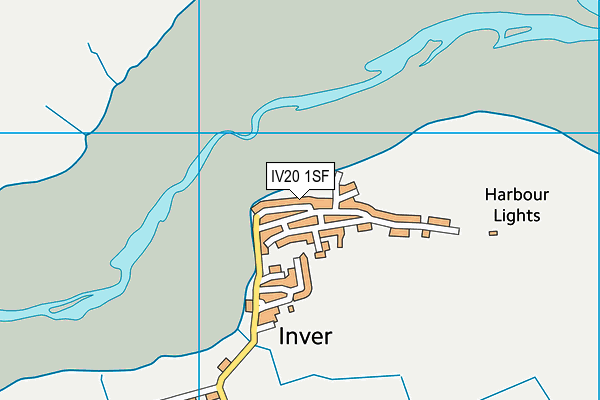 IV20 1SF map - OS VectorMap District (Ordnance Survey) IV20 1SF map - OS VectorMap District (Ordnance Survey)