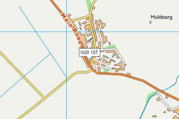 IV20 1ST map - OS VectorMap District (Ordnance Survey) IV20 1ST map - OS VectorMap District (Ordnance Survey)