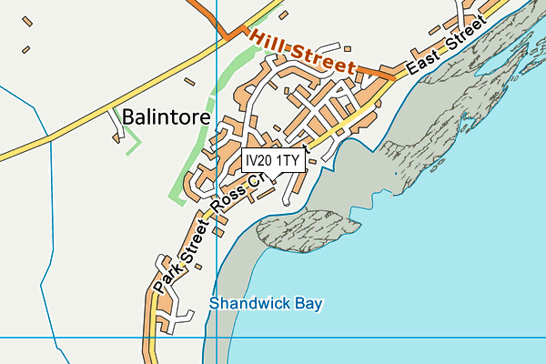 IV20 1TY map - OS VectorMap District (Ordnance Survey) IV20 1TY map - OS VectorMap District (Ordnance Survey)