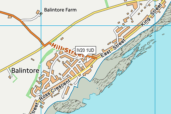 IV20 1UD map - OS VectorMap District (Ordnance Survey) IV20 1UD map - OS VectorMap District (Ordnance Survey)