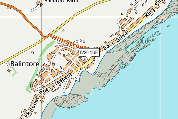 IV20 1UE map - OS VectorMap District (Ordnance Survey) IV20 1UE map - OS VectorMap District (Ordnance Survey)