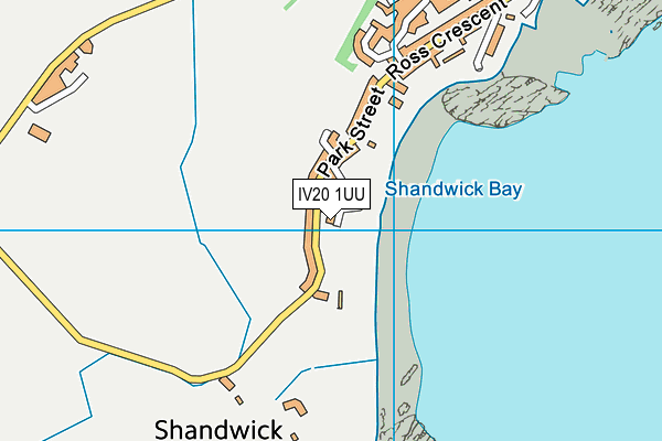 IV20 1UU map - OS VectorMap District (Ordnance Survey) IV20 1UU map - OS VectorMap District (Ordnance Survey)