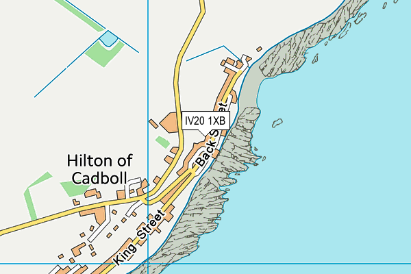 IV20 1XB map - OS VectorMap District (Ordnance Survey) IV20 1XB map - OS VectorMap District (Ordnance Survey)