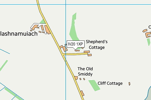IV20 1XP map - OS VectorMap District (Ordnance Survey) IV20 1XP map - OS VectorMap District (Ordnance Survey)