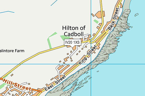 IV20 1XS map - OS VectorMap District (Ordnance Survey) IV20 1XS map - OS VectorMap District (Ordnance Survey)