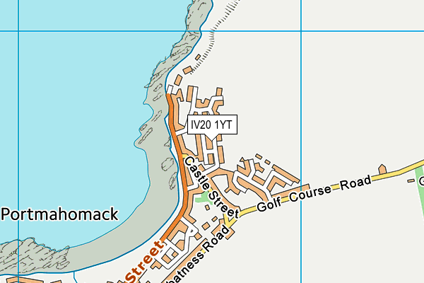 IV20 1YT map - OS VectorMap District (Ordnance Survey) IV20 1YT map - OS VectorMap District (Ordnance Survey)