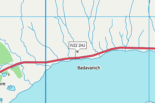 IV22 2HJ map - OS VectorMap District (Ordnance Survey) IV22 2HJ map - OS VectorMap District (Ordnance Survey)