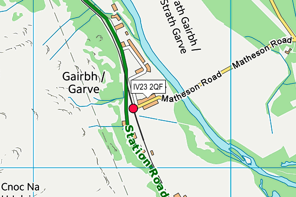 IV23 2QF map - OS VectorMap District (Ordnance Survey) IV23 2QF map - OS VectorMap District (Ordnance Survey)