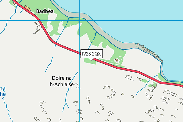 IV23 2QX map - OS VectorMap District (Ordnance Survey) IV23 2QX map - OS VectorMap District (Ordnance Survey)