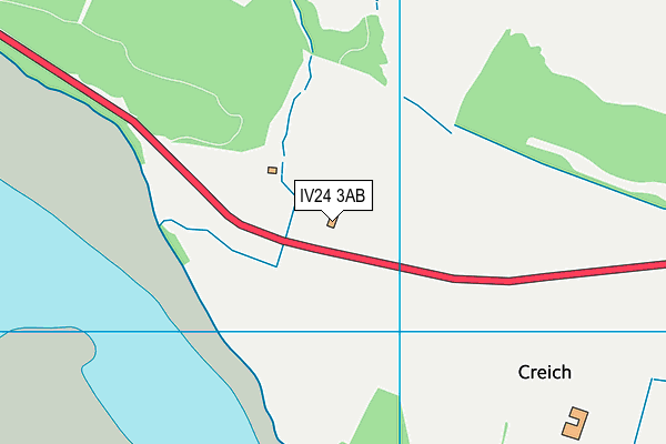 IV24 3AB map - OS VectorMap District (Ordnance Survey) IV24 3AB map - OS VectorMap District (Ordnance Survey)