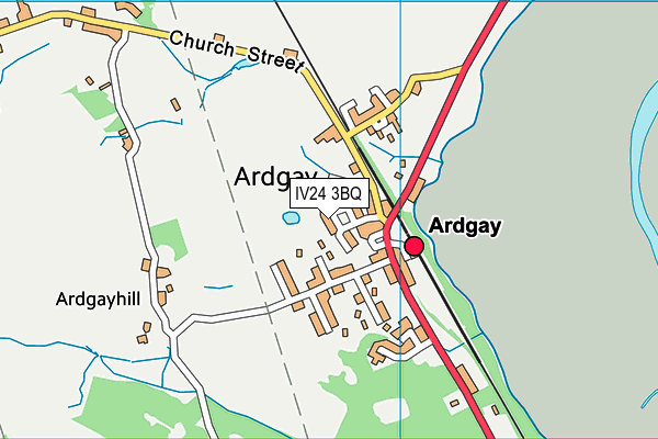 IV24 3BQ map - OS VectorMap District (Ordnance Survey) IV24 3BQ map - OS VectorMap District (Ordnance Survey)