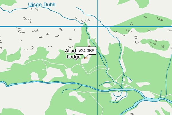 IV24 3BS map - OS VectorMap District (Ordnance Survey) IV24 3BS map - OS VectorMap District (Ordnance Survey)