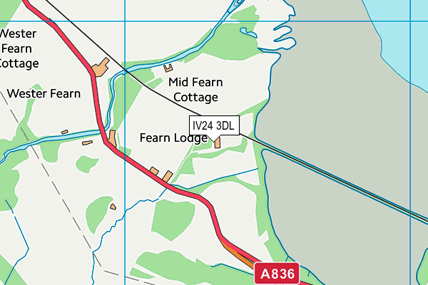 IV24 3DL map - OS VectorMap District (Ordnance Survey)