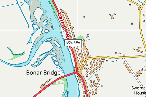 IV24 3EA map - OS VectorMap District (Ordnance Survey) IV24 3EA map - OS VectorMap District (Ordnance Survey)