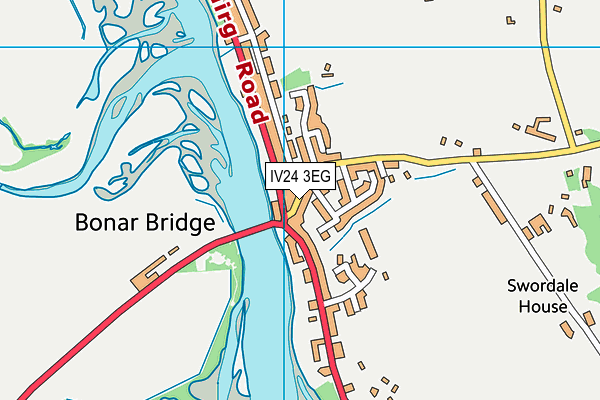 IV24 3EG map - OS VectorMap District (Ordnance Survey) IV24 3EG map - OS VectorMap District (Ordnance Survey)