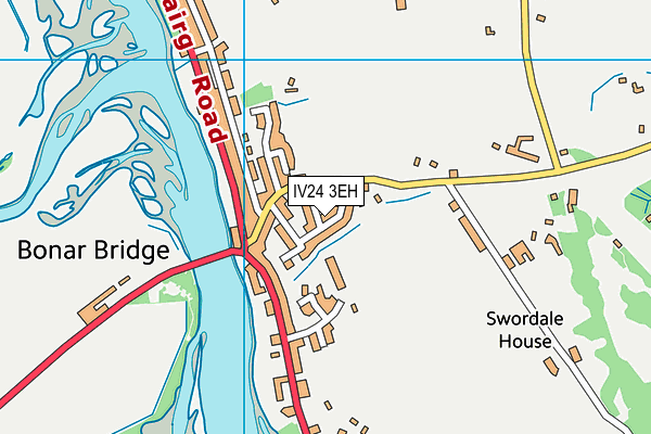 IV24 3EH map - OS VectorMap District (Ordnance Survey) IV24 3EH map - OS VectorMap District (Ordnance Survey)