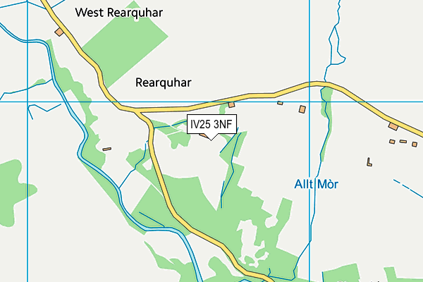 IV25 3NF map - OS VectorMap District (Ordnance Survey) IV25 3NF map - OS VectorMap District (Ordnance Survey)