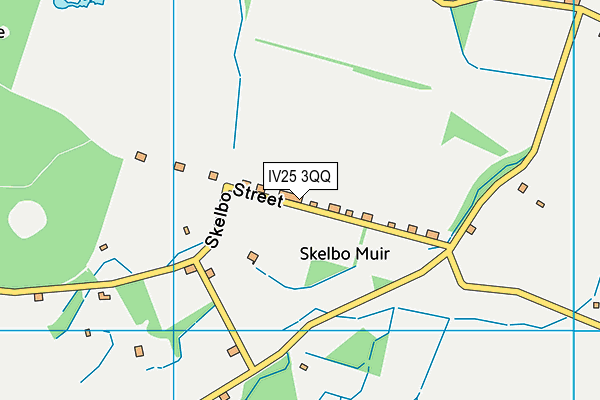 IV25 3QQ map - OS VectorMap District (Ordnance Survey)